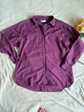 Sportables Vintage Cotton L/S Blouse Size